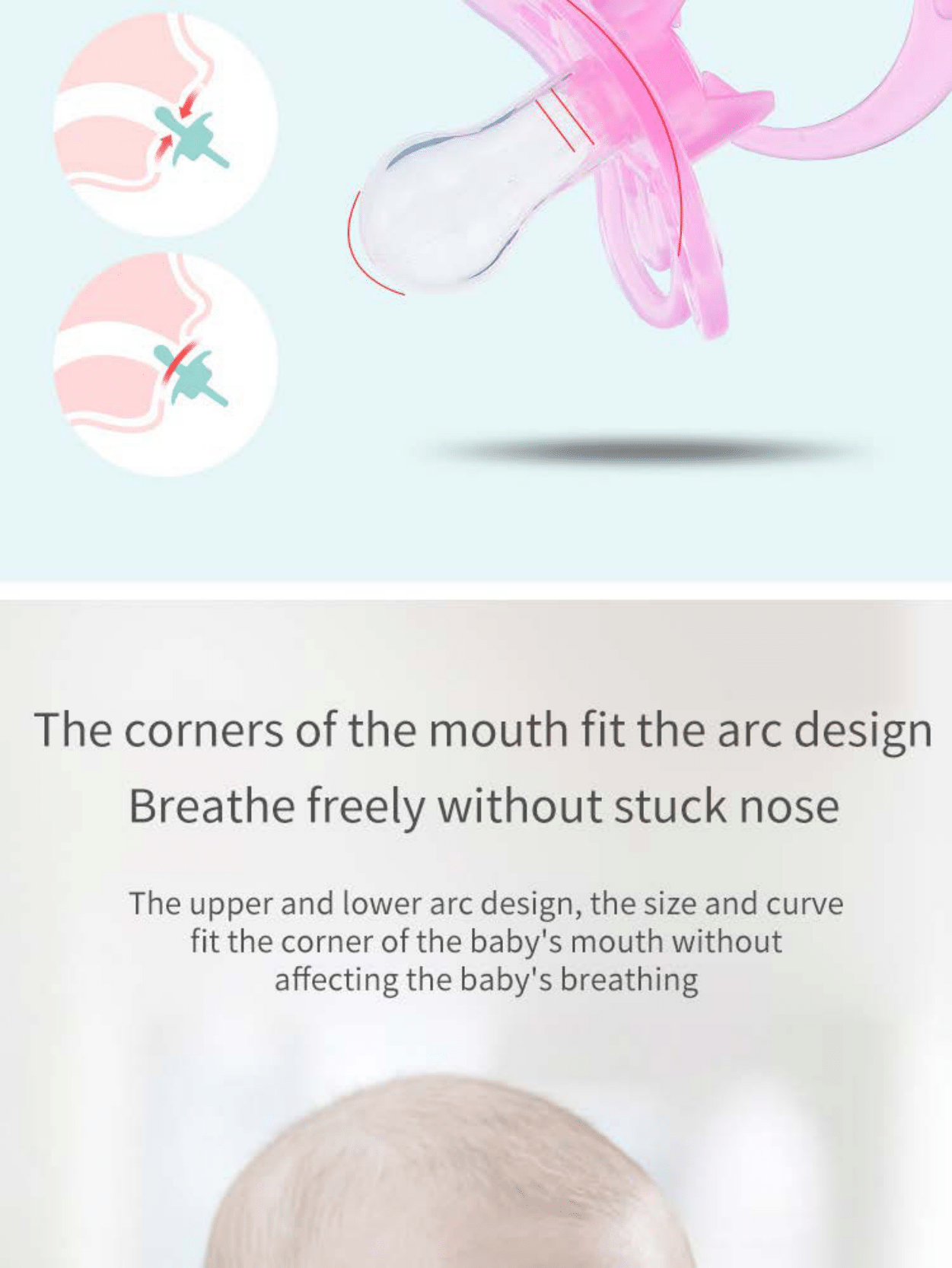 BABYDISE Butterfly Baby Pacifier